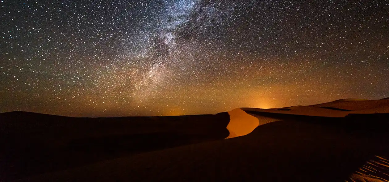 sahara in night